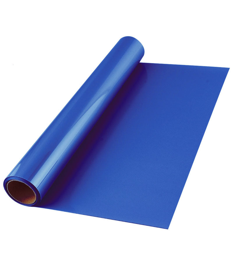 Royal Blue Premium Iron-on HTV Heat transfer vinyl roll - 12 inch by 5 feet